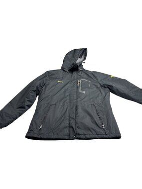 Gemys Waterproof Hooded Winter Jacket Black Large